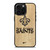 NEW ORLEANS SAINTS NIKE WOOD iPhone 16 Pro Max Case