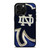 NOTRE DAME BLUE SHAMROCK LOGO iPhone 16 Pro Max Case
