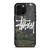 STUSSY SPOOKY FOREST LOGO iPhone 16 Pro Max Case
