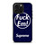 SUPREME FUCK EM BLUE iPhone 16 Pro Max Case