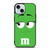 M&M GREEN iPhone 15  Case Cover