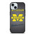 MICHIGAN WOLVERINES LOGO iPhone 15  Case Cover