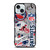 NEW ENGLAND PATRIOTS NFL STICKER BOMB iPhone 15  Case Cover