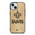 NEW ORLEANS SAINTS NIKE WOOD iPhone 15  Case Cover