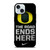 OREGON DUCKS THE ROAD ENDS HERE iPhone 15  Case Cover