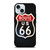 ROUTE 66 STREET US LOGO CARBON iPhone 15  Case Cover