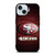 SAN FRANCISCO 49ERS LOGO FOOTBALL iPhone 15  Case Cover