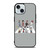 SNOOPY CHARLIE BROWN CROSS iPhone 15  Case Cover