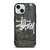 STUSSY SPOOKY FOREST LOGO iPhone 15  Case Cover