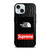 SUPREME X THE NORTH FACE LEATHER iPhone 15  Case Cover