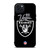 LAS VEGAS RAIDERS NFL LOGO iPhone 15 Plus Case