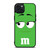 M&M GREEN iPhone 15 Plus Case