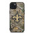 NEW ORLEANS SAINTS CAMO LOGO iPhone 15 Plus Case