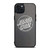 SANTA CRUZ SKATEBOARD LOGO ASPHALT iPhone 15 Plus Case