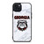 UGA GEORGIA BULLDOGS MARBLE LOGO iPhone 15 Plus Case