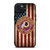 WASHINGTON REDSKINS AMERICAN FLAG iPhone 15 Plus Case