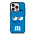 M&M BLUE iPhone 15 Pro Case