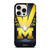 MICHIGAN WOLVERINES ICON iPhone 15 Pro Case