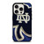 NOTRE DAME BLUE SHAMROCK LOGO iPhone 15 Pro Case