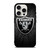 OAKLAND RAIDERS METAL LOGO iPhone 15 Pro Case