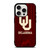 OKLAHOMA SOONERS WOODEN LOGO iPhone 15 Pro Case