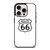 ROUTE 66 HISTORICAL STREET LOGO iPhone 15 Pro Case