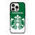 STARBUCKS COFFEE GREEN WALL iPhone 15 Pro Case
