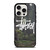 STUSSY SPOOKY FOREST LOGO iPhone 15 Pro Case