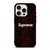 SUPREME LAVA TEXTURE iPhone 15 Pro Case