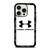 UNDER ARMOUR ROUND WHITE iPhone 15 Pro Case