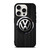 VW VOLKSWAGEN WOODEN EMBLEM iPhone 15 Pro Case