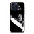 LED ZEPPELIN BLACK WHITE LOGO iPhone 15 Pro Max Case