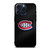 MONTREAL CANADIENS CARBON LOGO iPhone 15 Pro Max Case