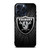 OAKLAND RAIDERS METAL LOGO iPhone 15 Pro Max Case