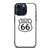 ROUTE 66 HISTORICAL STREET LOGO iPhone 15 Pro Max Case