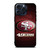 SAN FRANCISCO 49ERS LOGO FOOTBALL iPhone 15 Pro Max Case