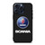 SCANIA TRUCK SAAB CARBON LOGO iPhone 15 Pro Max Case