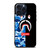 SUPREME BAPE SHARK CAMO BLUE BLACK iPhone 15 Pro Max Case SUPREME BAPE SHARK CAMO BLUE BLACK iPhone 15 Pro Max Case