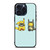 TOTORO X PIKACHU CARTOON iPhone 15 Pro Max Case