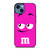 M&M PINK iPhone 14 Case