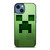 MINECRAFT CREEPER GAME iPhone 14 Case