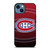 MONTREAL CANADIENS HALFTONE LOGO iPhone 14 Case