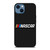 NASCAR RACING LOGO CARBON iPhone 14 Case