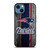 NEW ENGLAND PATRIOTS WOODEN LOGO iPhone 14 Case NEW ENGLAND PATRIOTS WOODEN LOGO iPhone 14 Case