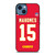 PATRICK MAHOMES KANSAS CITY CHIEFS KIT iPhone 14 Case