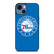PHILADELPHIA 76ERS LOGO BADGE iPhone 14 Case