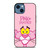 PINK PANTHER FACE CARTOON iPhone 14 Case