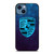 PORSCHE CAR BLUE LOGO iPhone 14 Case