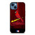 SAINT LOUIS CARDINALS MLB RED LOGO iPhone 14 Case