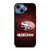 SAN FRANCISCO 49ERS LOGO FOOTBALL iPhone 14 Case